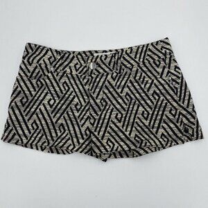 Anthropologie Jack by BB Dakota Size 2 Textured Shorts Black